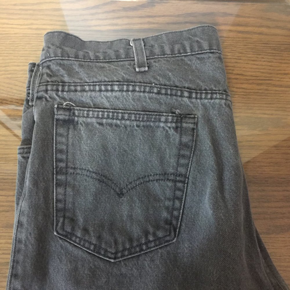 Levi's Two Horse Brand Jeans Black 38 X 31 USA - Picture 10 of 10